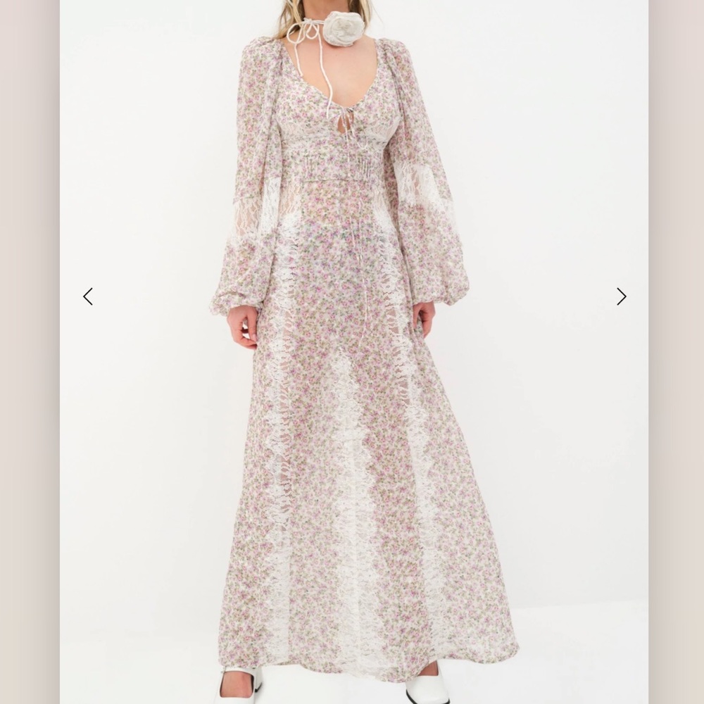 For love and lemons milani maxi dress